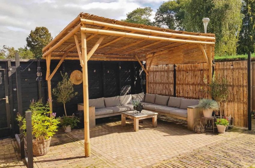  Avantages d&rsquo;une pergola en bambou pour votre jardin