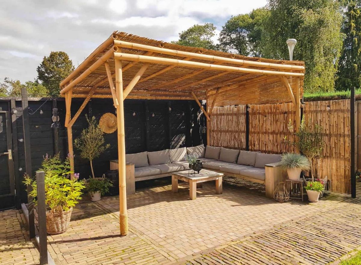 Kit Facile Pour Construire Votre Pergola En Bambou